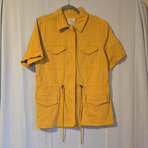Liverpool Mustard Utility Jacket Sz Large NWOT
